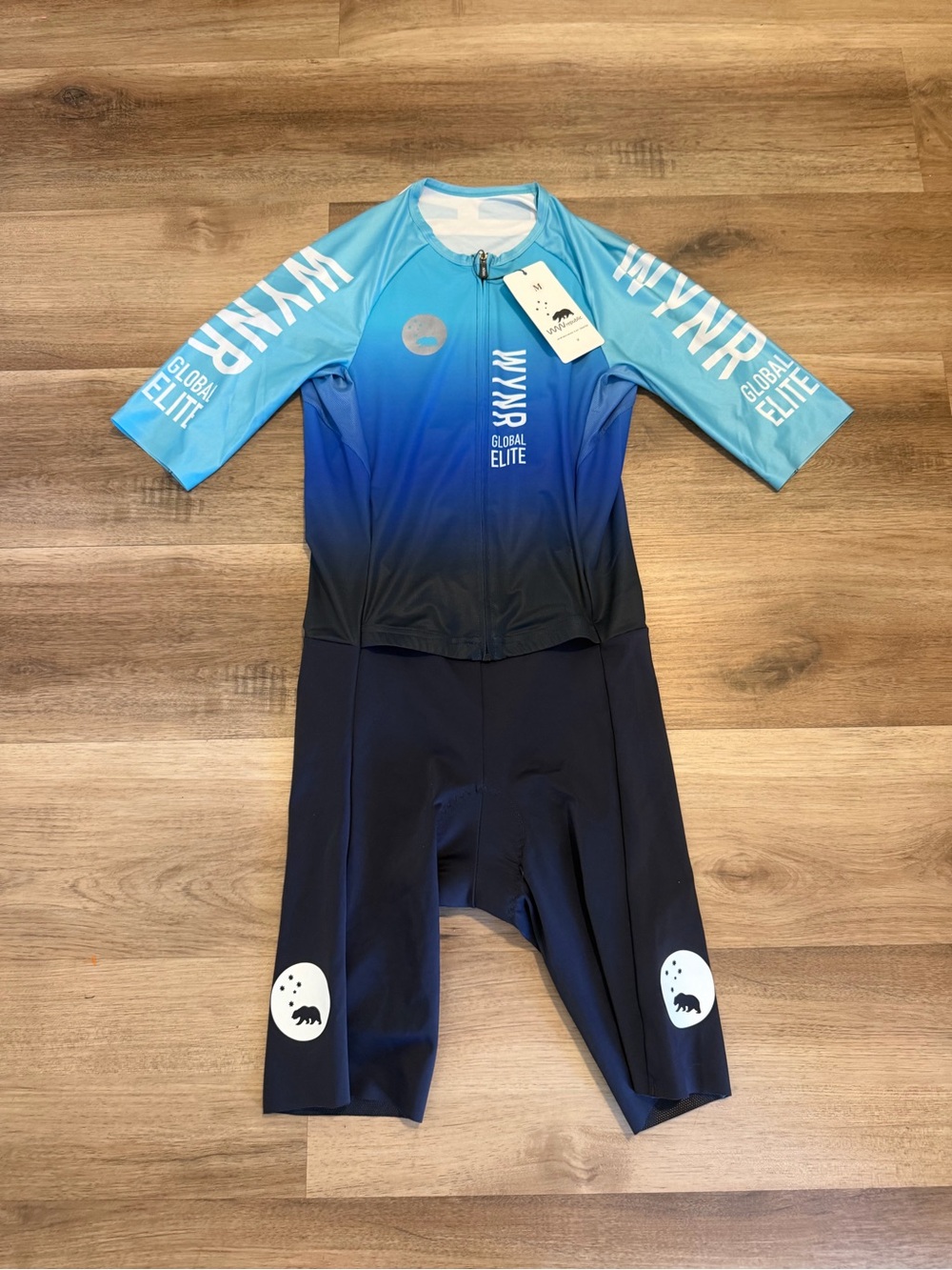 Wyn Republic Men’s Velocity Global Elite Tri Suit Size Small  NWT Triathlon